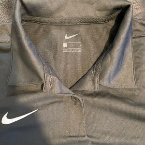 Women’s Nike Grey Polo DRY TECH